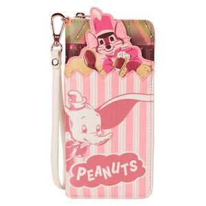 Loungefly Dumbo Exclusive Circus Peanuts Wristlet Wallet NWT